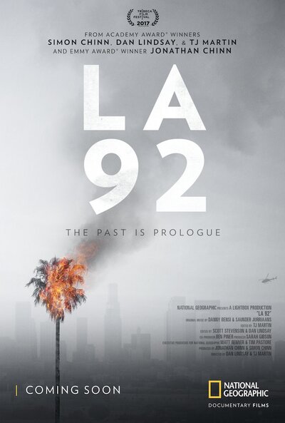 Постер «Лос-Анджелес 92» (2017)
