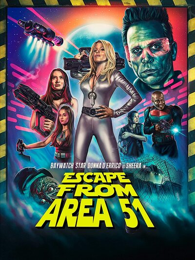 Постер «Побег из зоны 51» (2021)