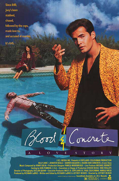 Постер «Кровь и бетон» (1990)