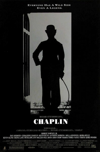 Постер «Чаплин» (1992)