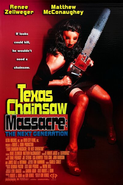 Постер «Техасская резня бензопилой 4: Новое поколение» (1994)