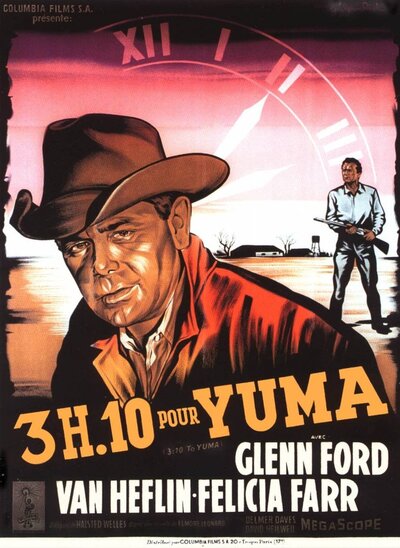 Постер «В 3:10 на Юму» (1957)