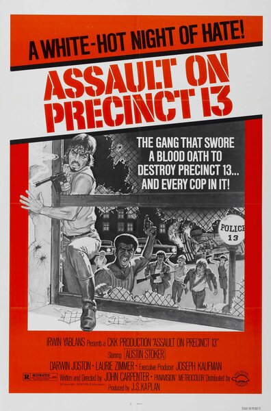 Постер «Нападение на 13-й участок» (1976)