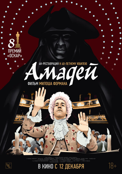 Постер «Амадей» (1984)