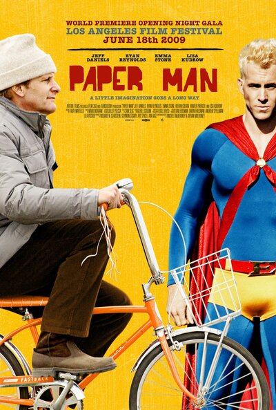 Постер «Бумажный человек» (2009)