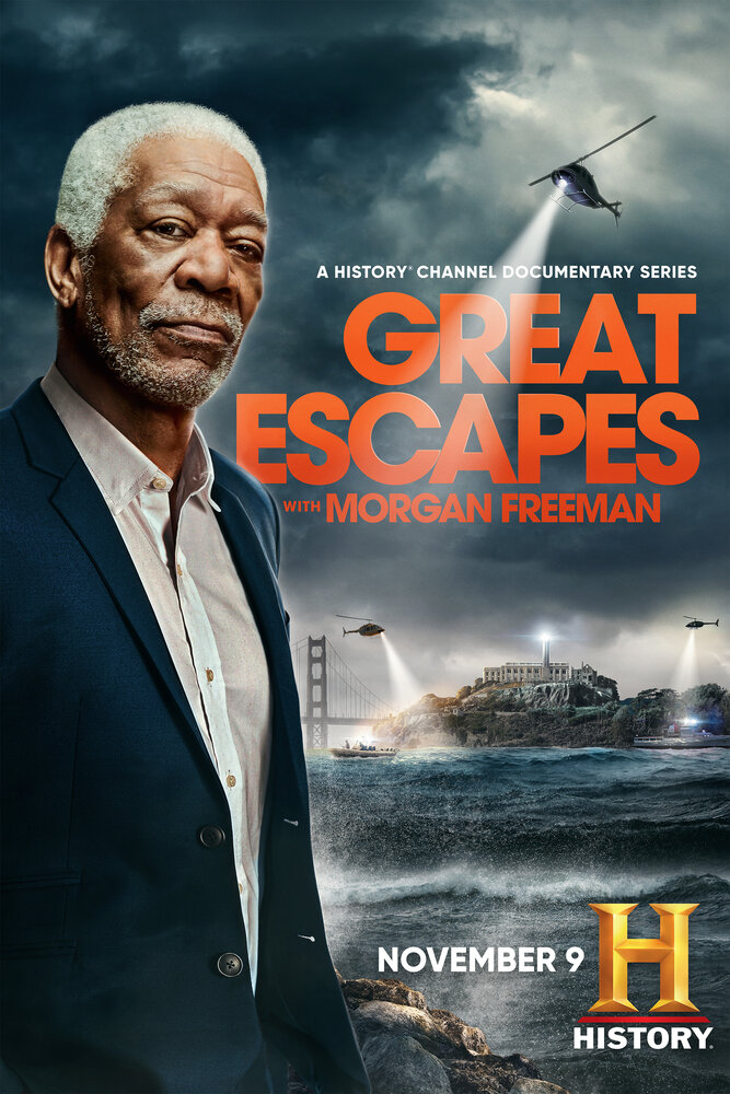 Постер: Великие побеги с Морганом Фрименом (2021)