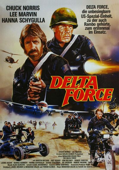 Постер «Отряд «Дельта»» (1986)