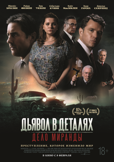 Постер «Жертва Миранды» (2023)