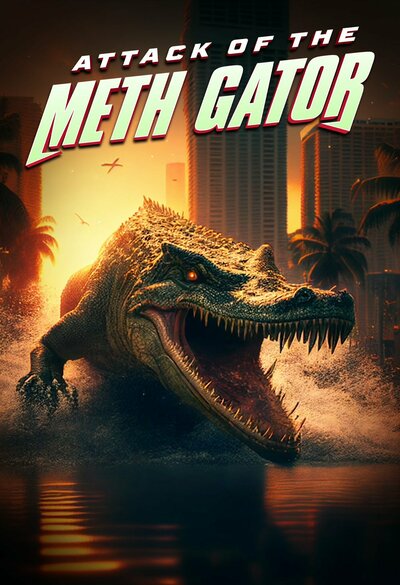 Постер «Метамфетаминовый аллигатор» (2023)