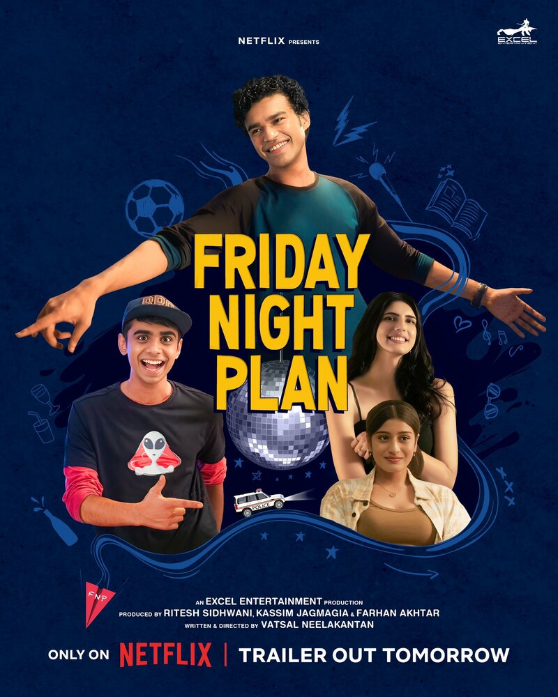 Постер: Планы на вечер пятницы (2023)