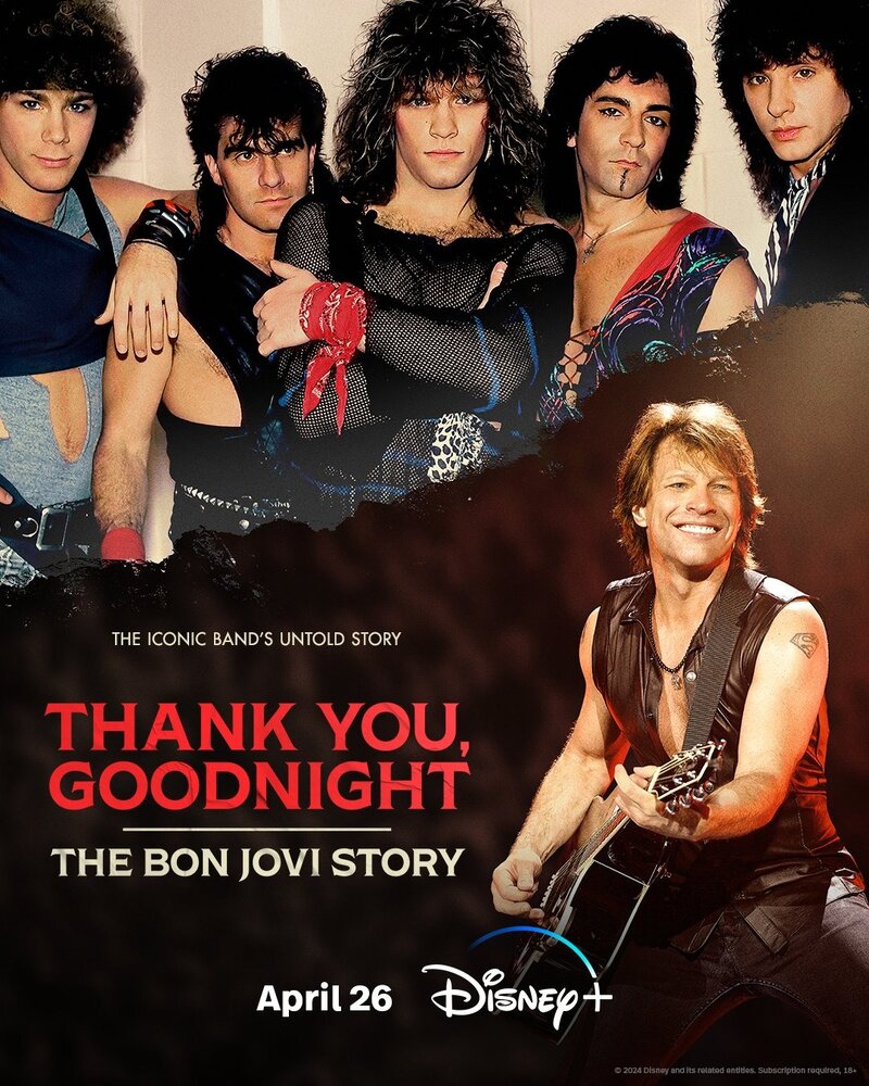 Постер: Спасибо и доброй ночи: История Bon Jovi (2024)