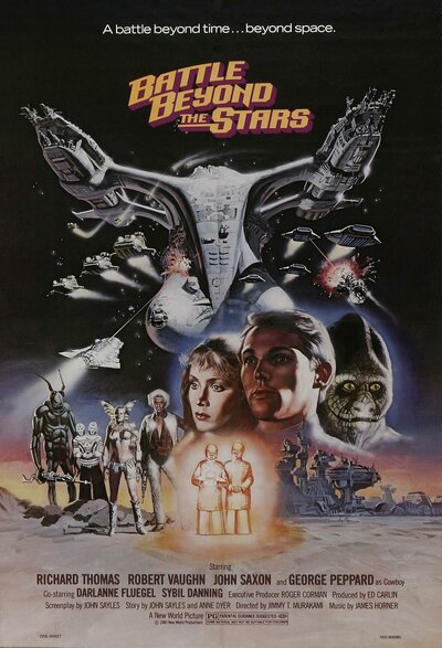 Постер «Битва за пределами звёзд» (1980)