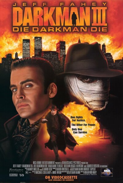 Постер «Человек тьмы III» (1995)