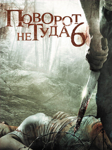 Постер «Поворот не туда 6» (2014)