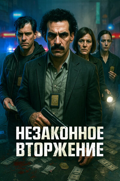 Постер «Незаконное вторжение» (2023)