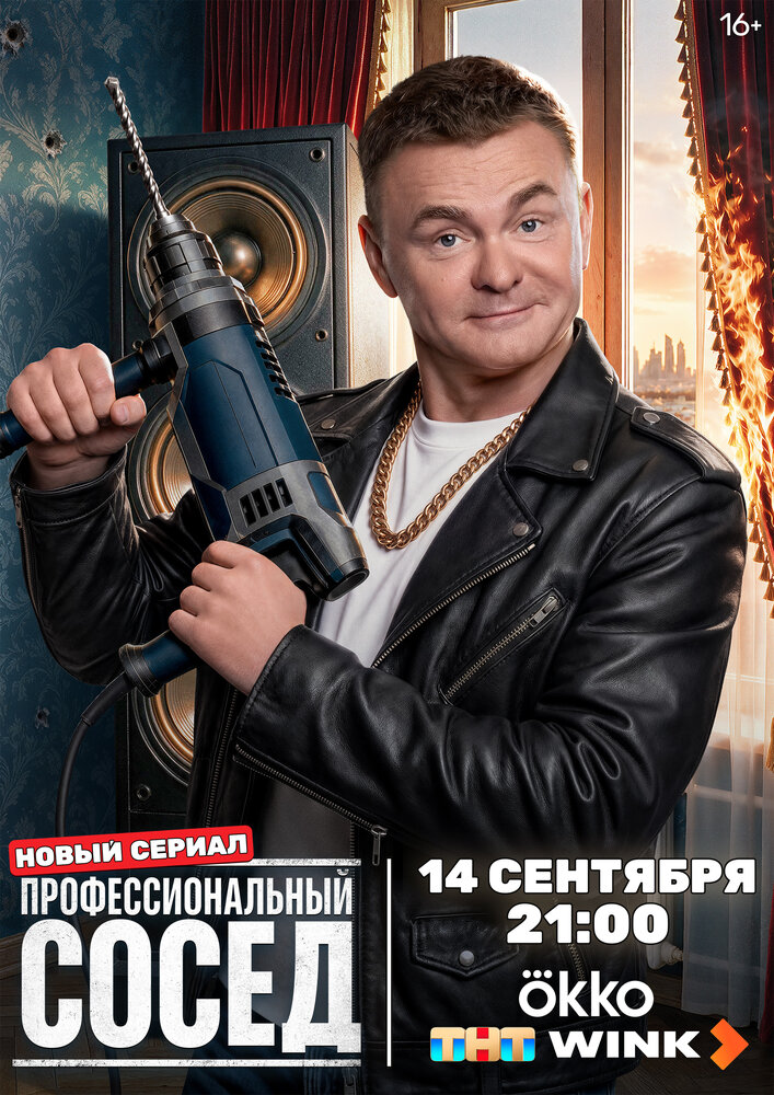 Постер: Профессиональный сосед (2025)