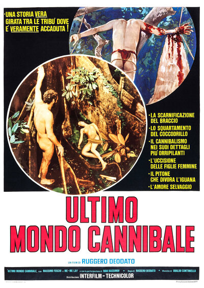 Постер «Ад каннибалов 3» (1977)