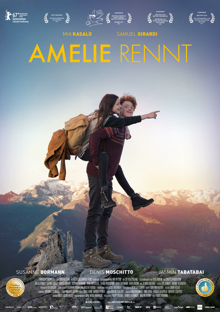 Постер: Амели бежит (2017)
