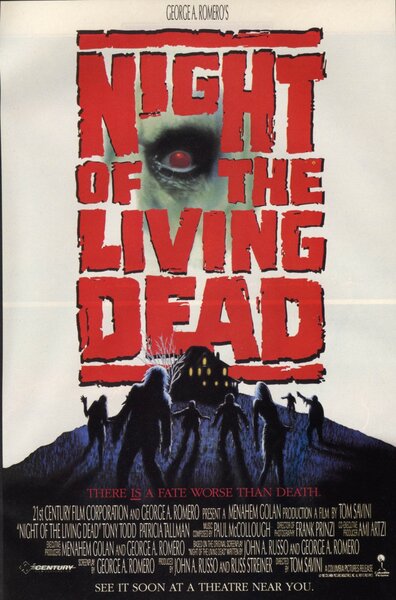 Постер «Ночь живых мертвецов» (1990)