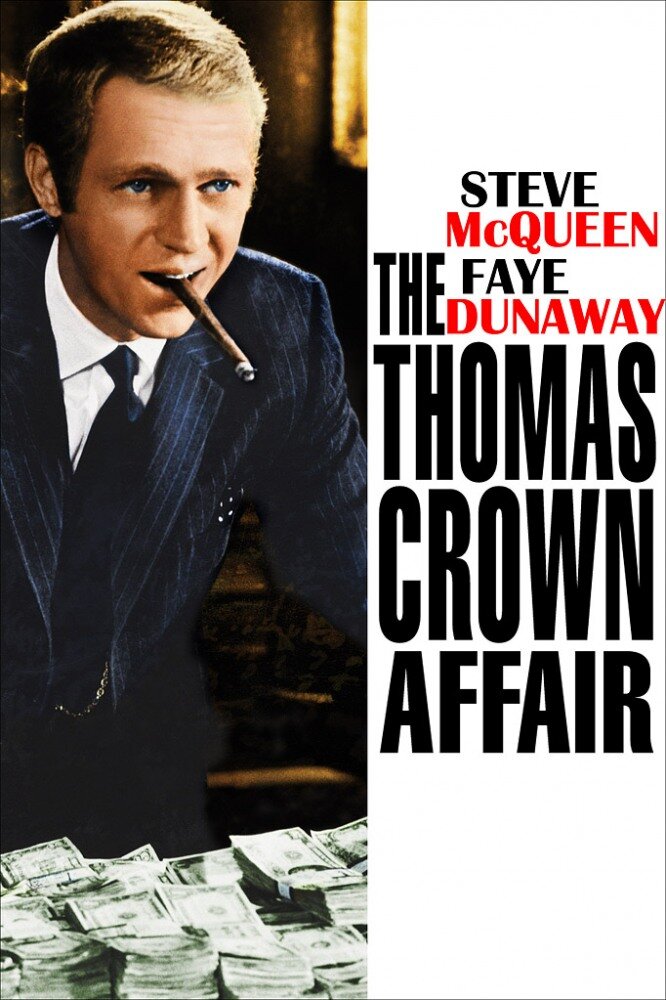 Постер «Афера Томаса Крауна» (1968)