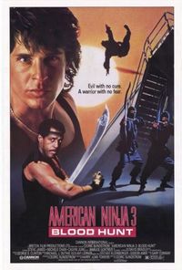 Постер «Американский ниндзя 3: Кровавая охота» (1989)