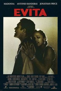 Постер «Эвита» (1996)