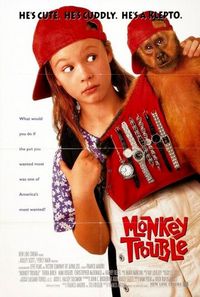 Постер «Неприятности с обезьянкой» (1994)