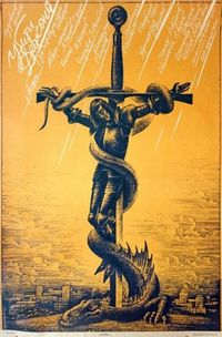 Постер «Убить дракона» (1988)