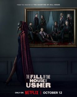 Постер «Падение дома Ашеров» (2023)